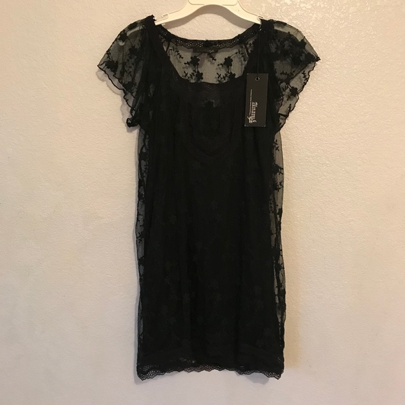 ❌SOLD❌Lace black Anama Night dress, medium - Picture 3 of 6
